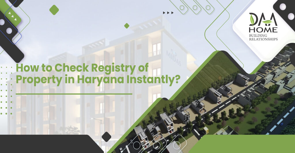 How to Check Registry of Property in Haryana