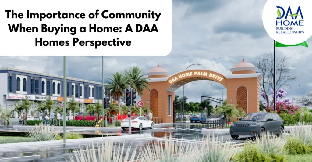 The Importance of Community When Buying a Home: A DAA Homes Perspective